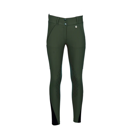 Dapplebay Women's Sport Silicone Knee Patch Breeches