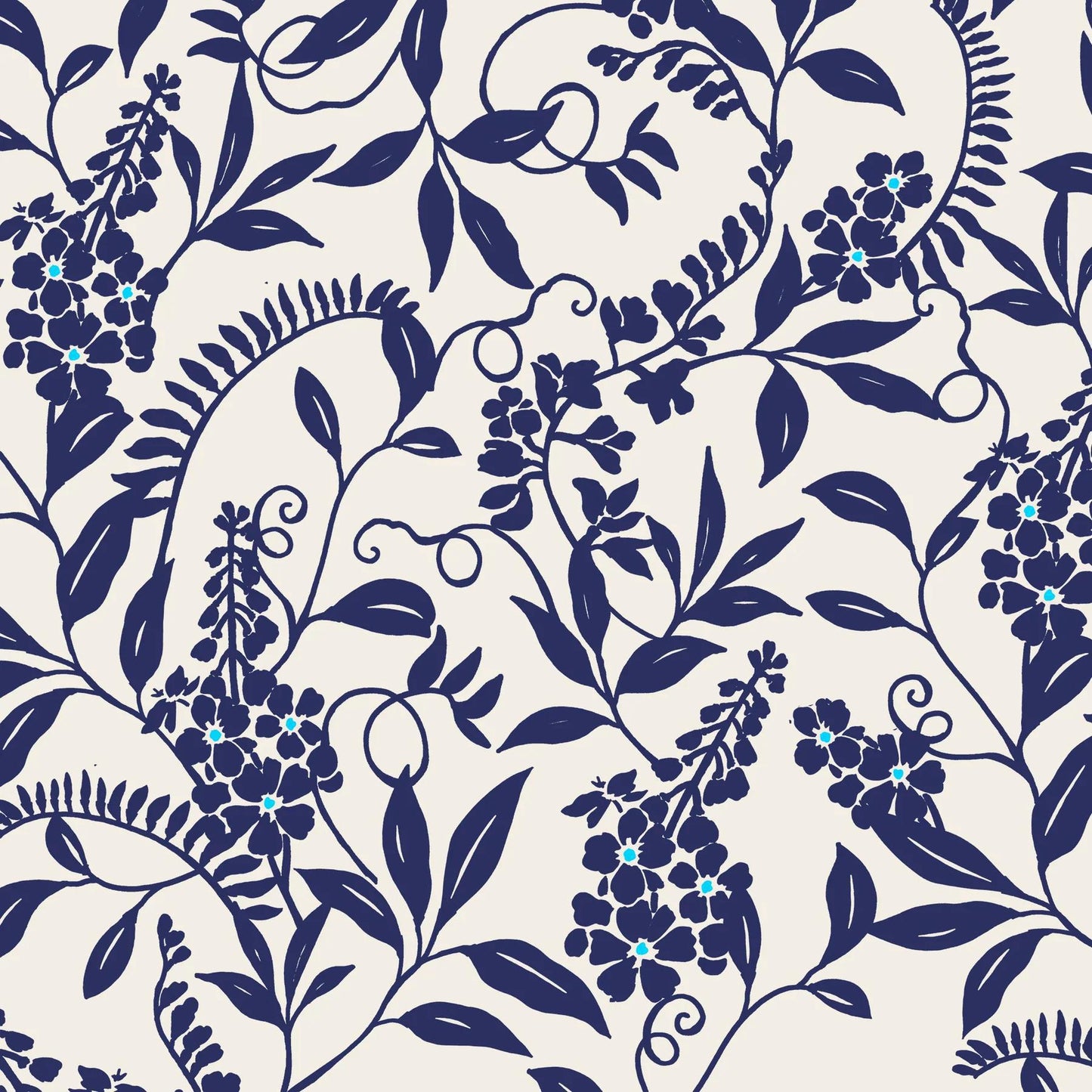 Kastel Gardenia Climbing Vine Long Sleeve Crewneck