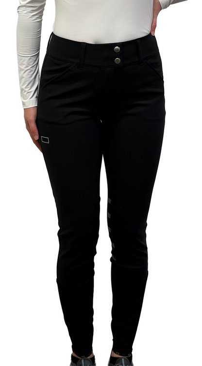 Cavalleria Toscana RG Women's High Waist Knee Patch Breeches