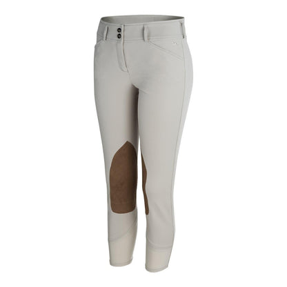 RJ Classics Women's Gulf Natural Rise Front Zip Knee Patch Breeches - Sale