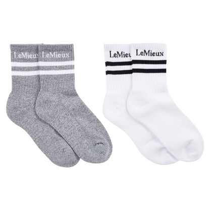 LeMieux Crew Socks 2 Pack