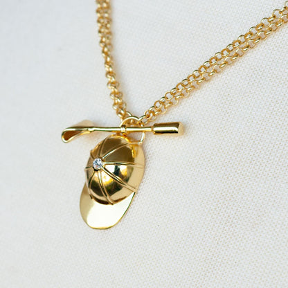 Urban Equestrian Derby Day - Jockey Necklace in Gold