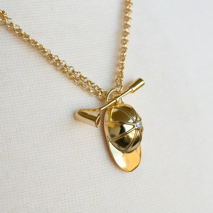 Urban Equestrian Derby Day - Jockey Necklace in Gold