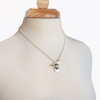 Urban Equestrian  Derby Day - Jockey Necklace in Silver