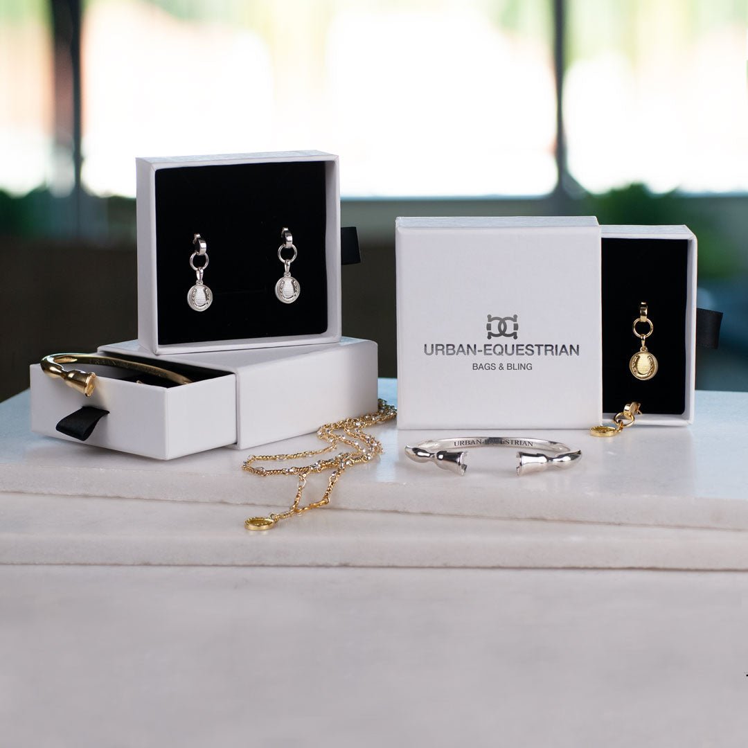 Dorado - Horseshoe Coin Earring in Silver