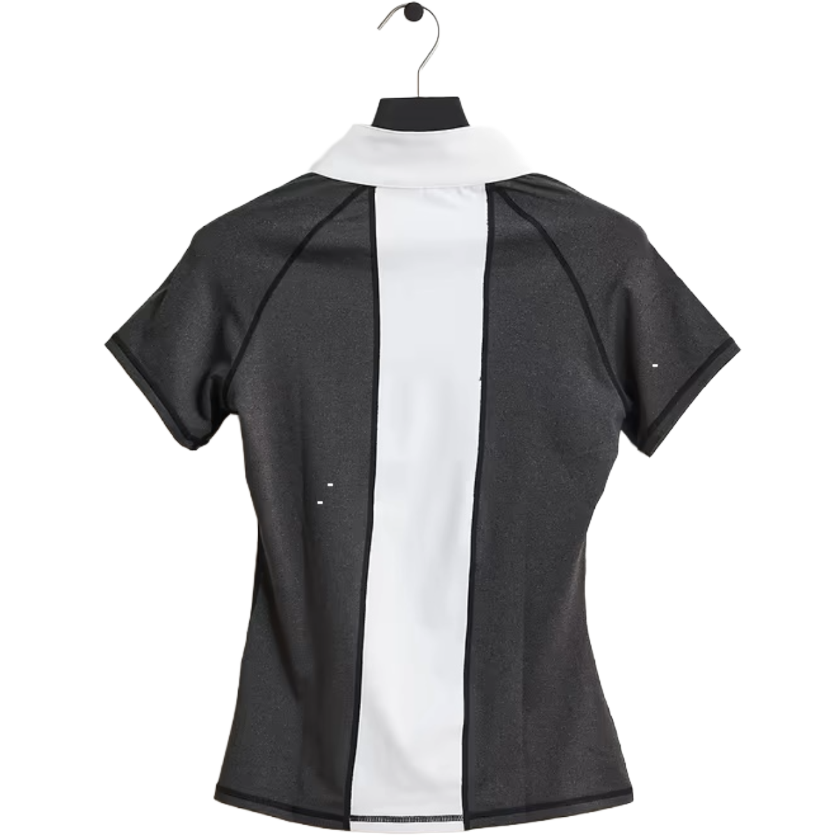 Maya Delorez Women's Competition Top-White/Grey-Back View