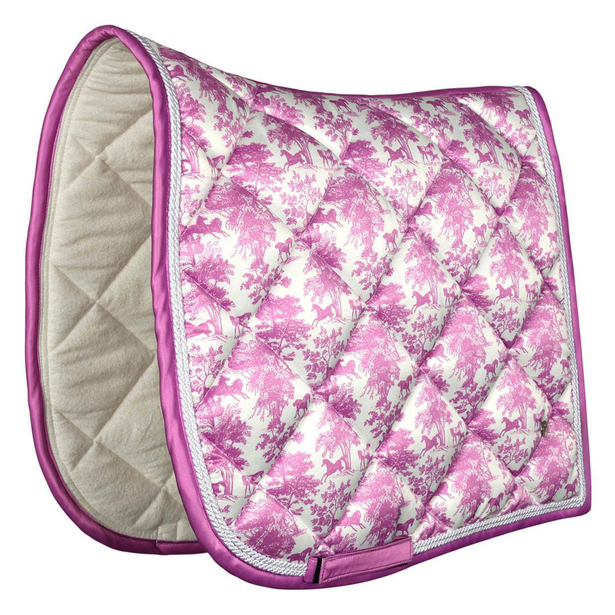 Dapplebay Equestrian Toile Dressage Saddle Pad