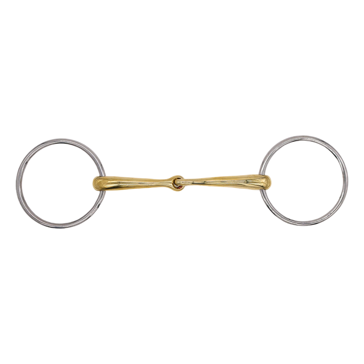 AJR Single Jointed Golden Ease Loose Ring Bit