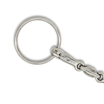 Jake Adams Double Jointed Whistle Mouth Loose Ring Bit