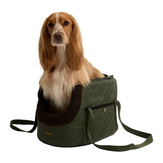 Barbour Dog Quilted Carrier