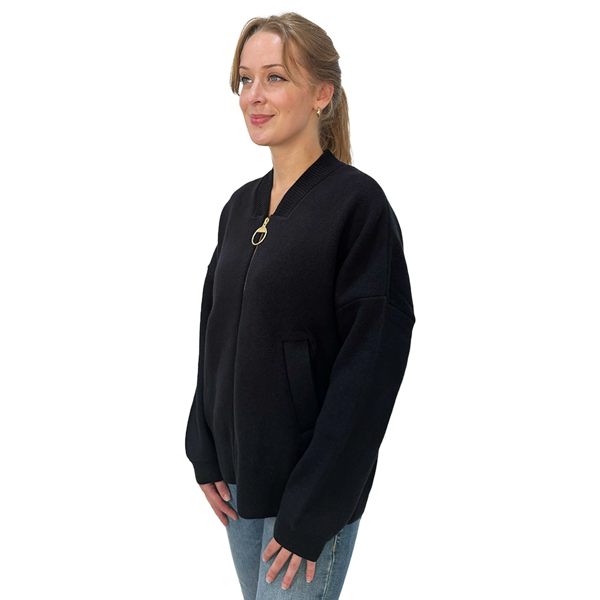 Barbour Women's Milda Knitted Bomber Jacket