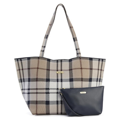 Barbour Layla Tartan Large Tote Bag