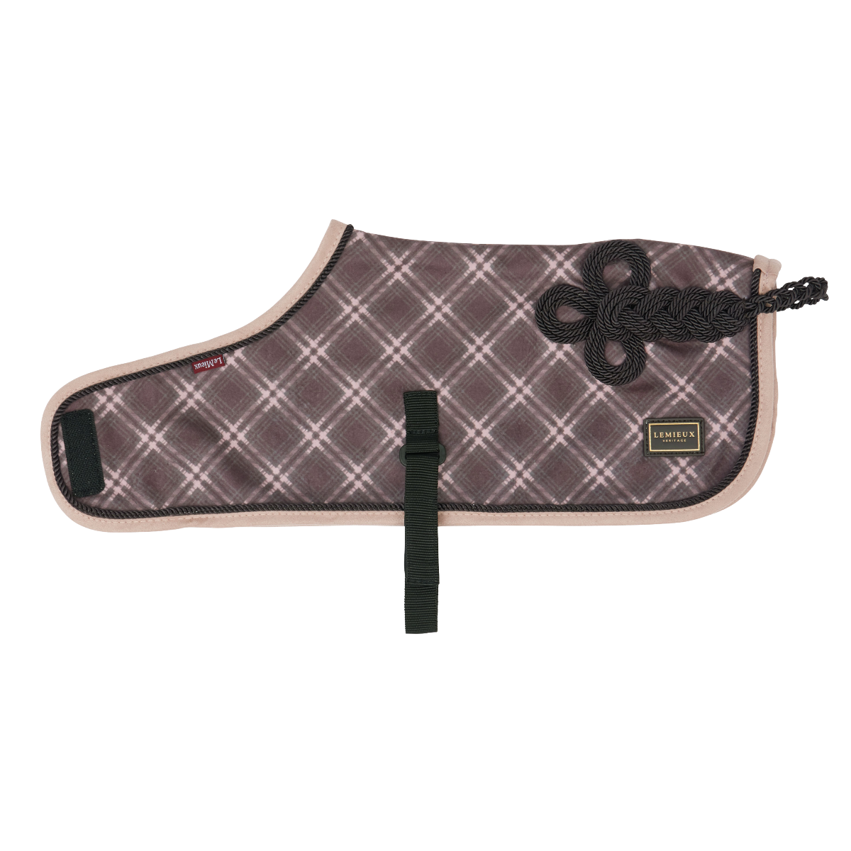LeMieux Toy Pony Heritage Rug-Cocoa-side view