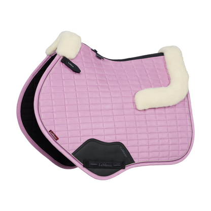 LeMieux Merino+ Suede Close Contact Square Saddle Pad