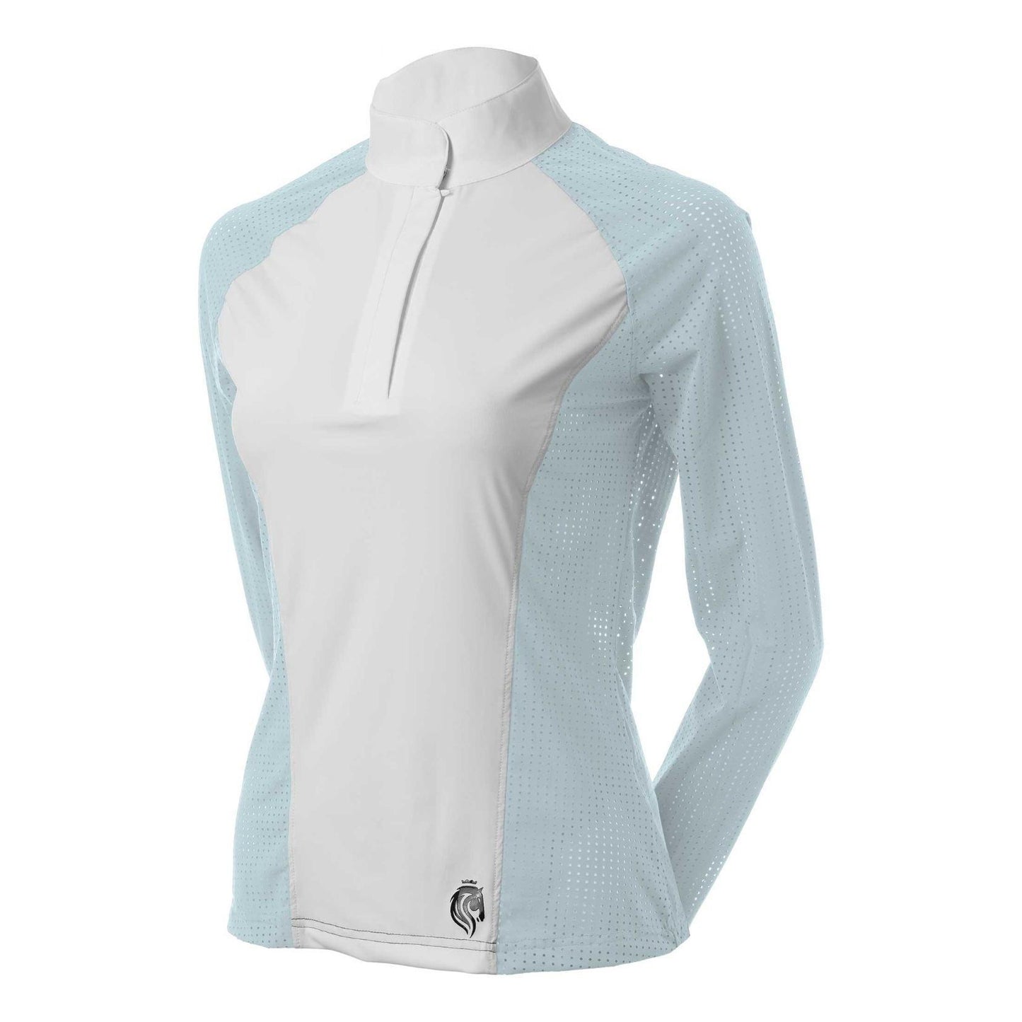 Equinavia Women's Sara Long Sleeve Perforated Show Shirt