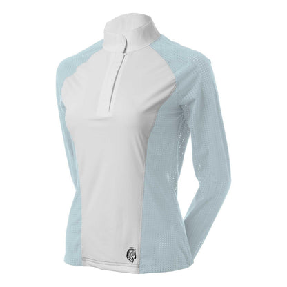 Equinavia Women's Sara Long Sleeve Perforated Show Shirt