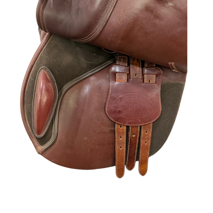 Bates Caprilli 16.5” Used Close Contact Saddle