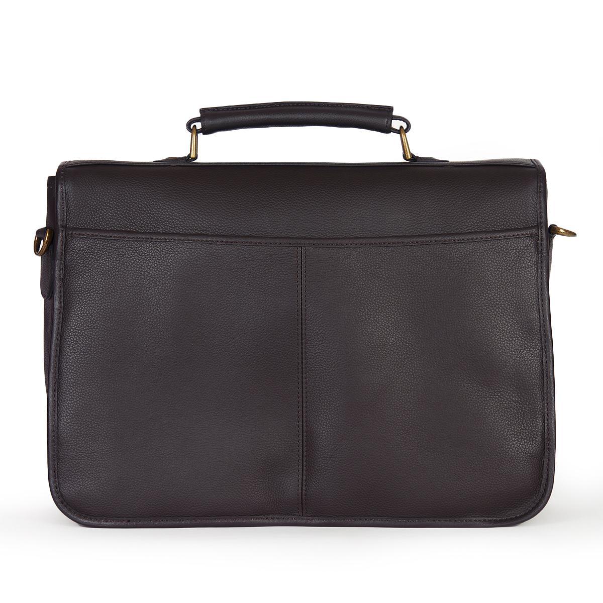 Barbour Leather Briefcase | Farm House Tack