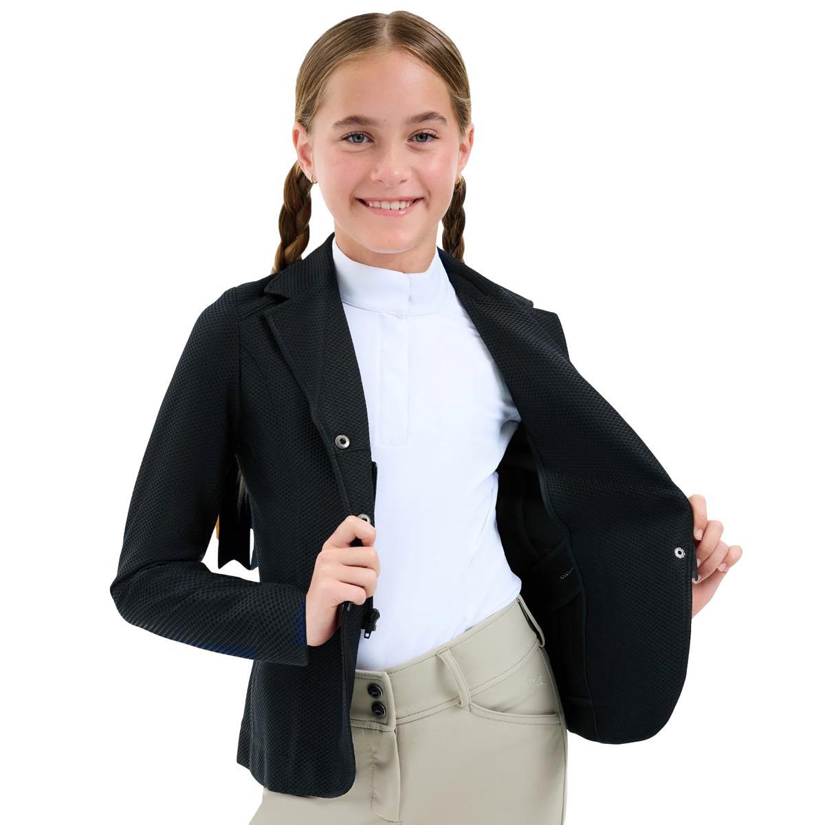 RJ Classics Girl's Addison Air Jr Mesh Show Coat