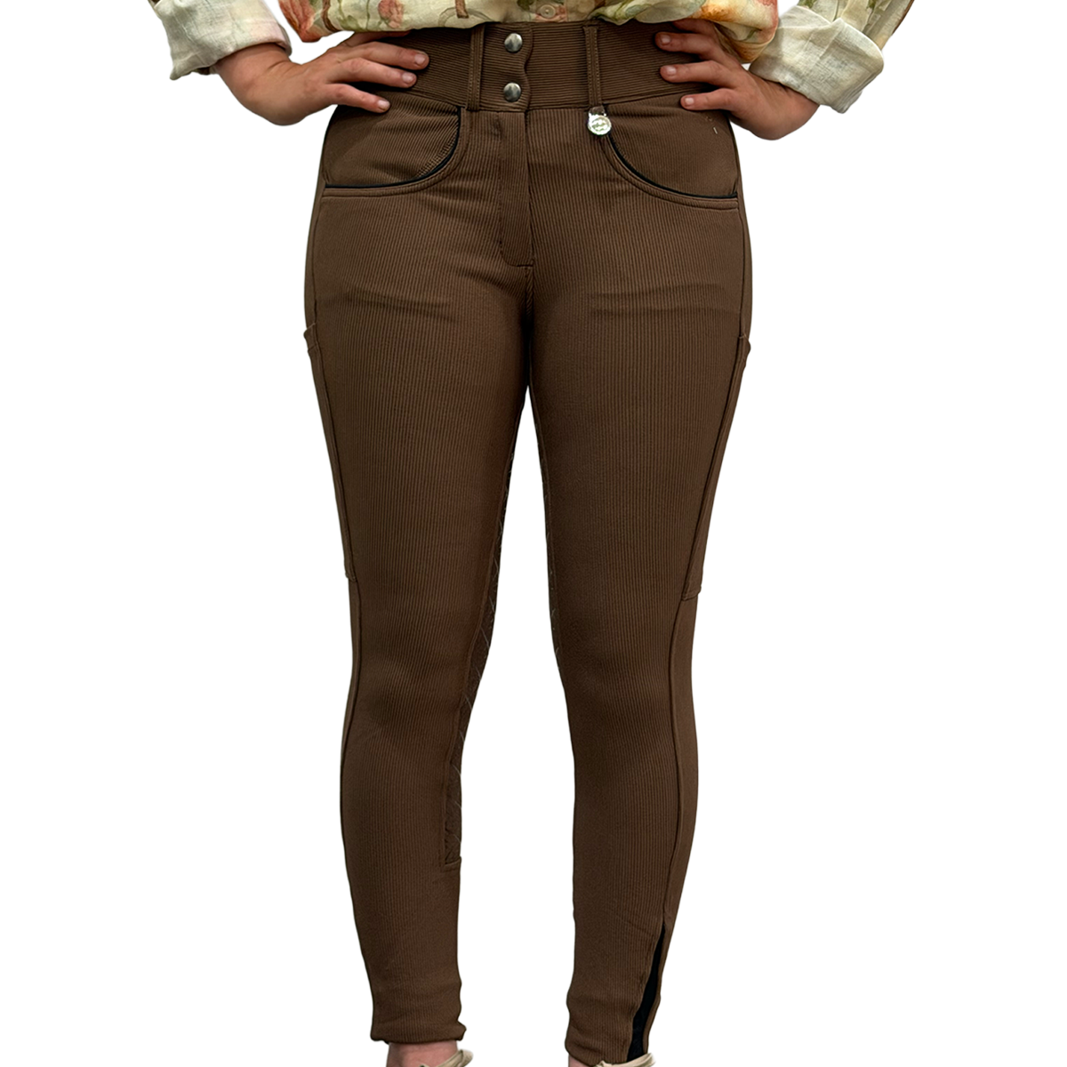 Dapplebay Pro Ribbed Silicone Full Seat Breeches