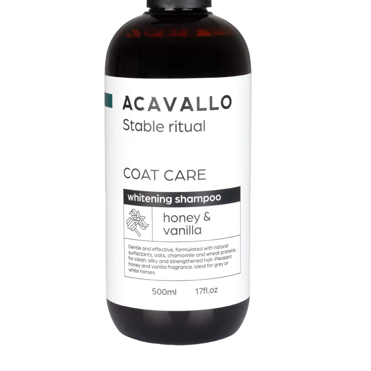 Acavallo Honey and Vanilla Shampoo for Grey Horses