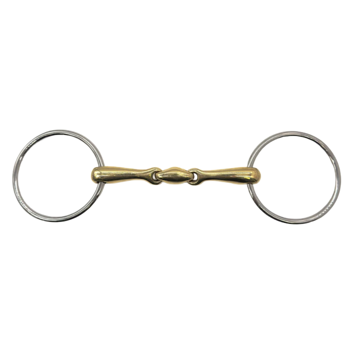 AJR Double Jointed Golden Ease Loose Ring Bit