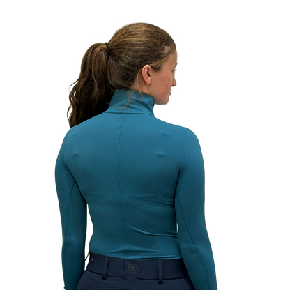 TKEQ Chloe High Collar Technical Top