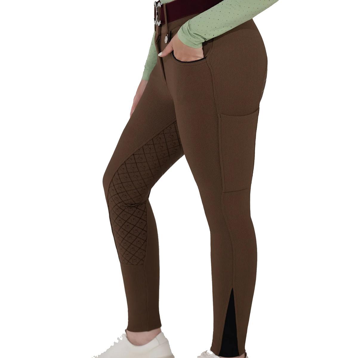 Dapplebay Pro Ribbed Silicone Full Seat Breeches