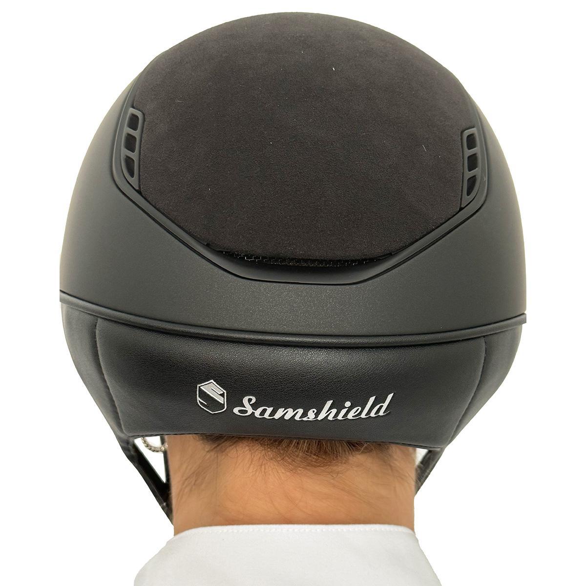 Samshield 2.0 Miss Shield Shadowmatt 5 Jet Hematite Crystal  Helmet