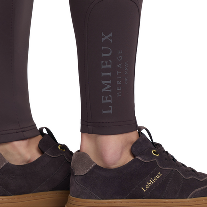 LeMieux Women's Heritage Check Bregging-Cocoa-Model view