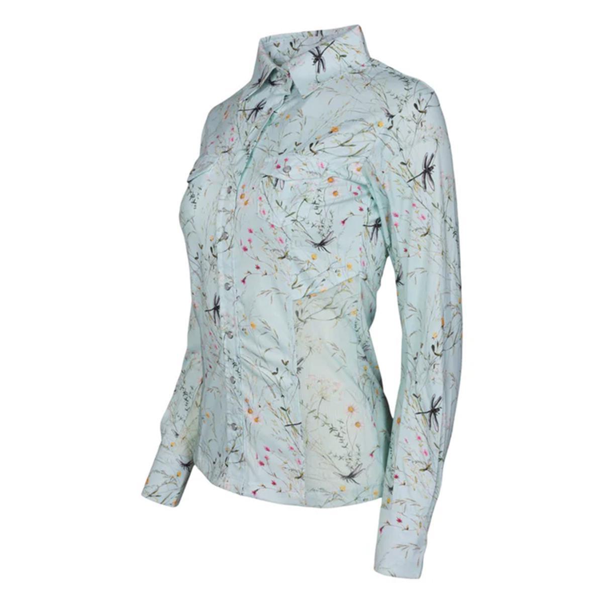 Dapplebay  Dragonfly Meadow Button Down Western Shirt