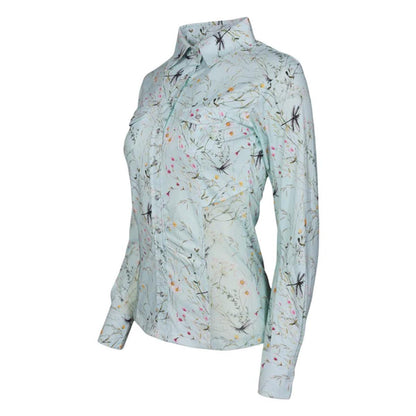 Dapplebay  Dragonfly Meadow Button Down Western Shirt