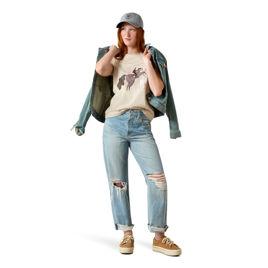 Ariat Youth Floral Leap T-Shirt