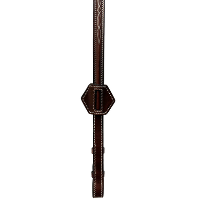 AJR 5/8" Jumper Web Anti-Slip Reins with Leather Grips