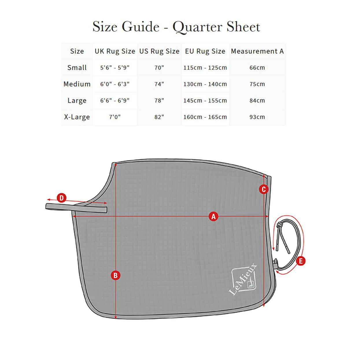 LeMieux Arika Clima-Tek Quarter Sheet
