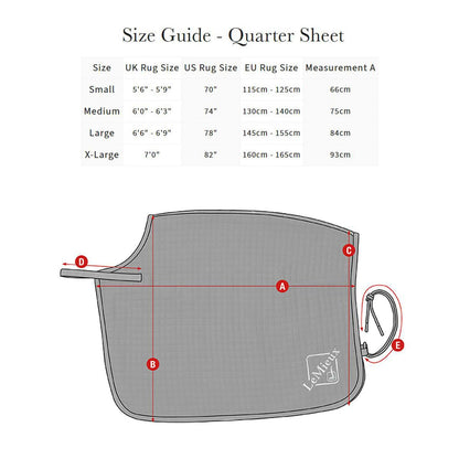 LeMieux Arika Clima-Tek Quarter Sheet