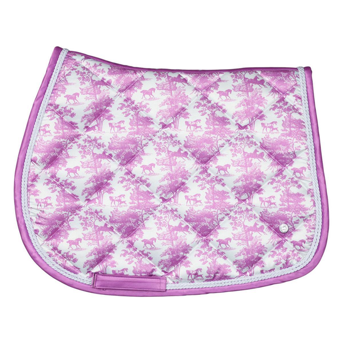 Dapplebay Equestrian Toile Jump Saddle Pad