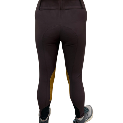 Tailored Sportsman Mid Rise Front Zip TechLight Knee Patch Breech