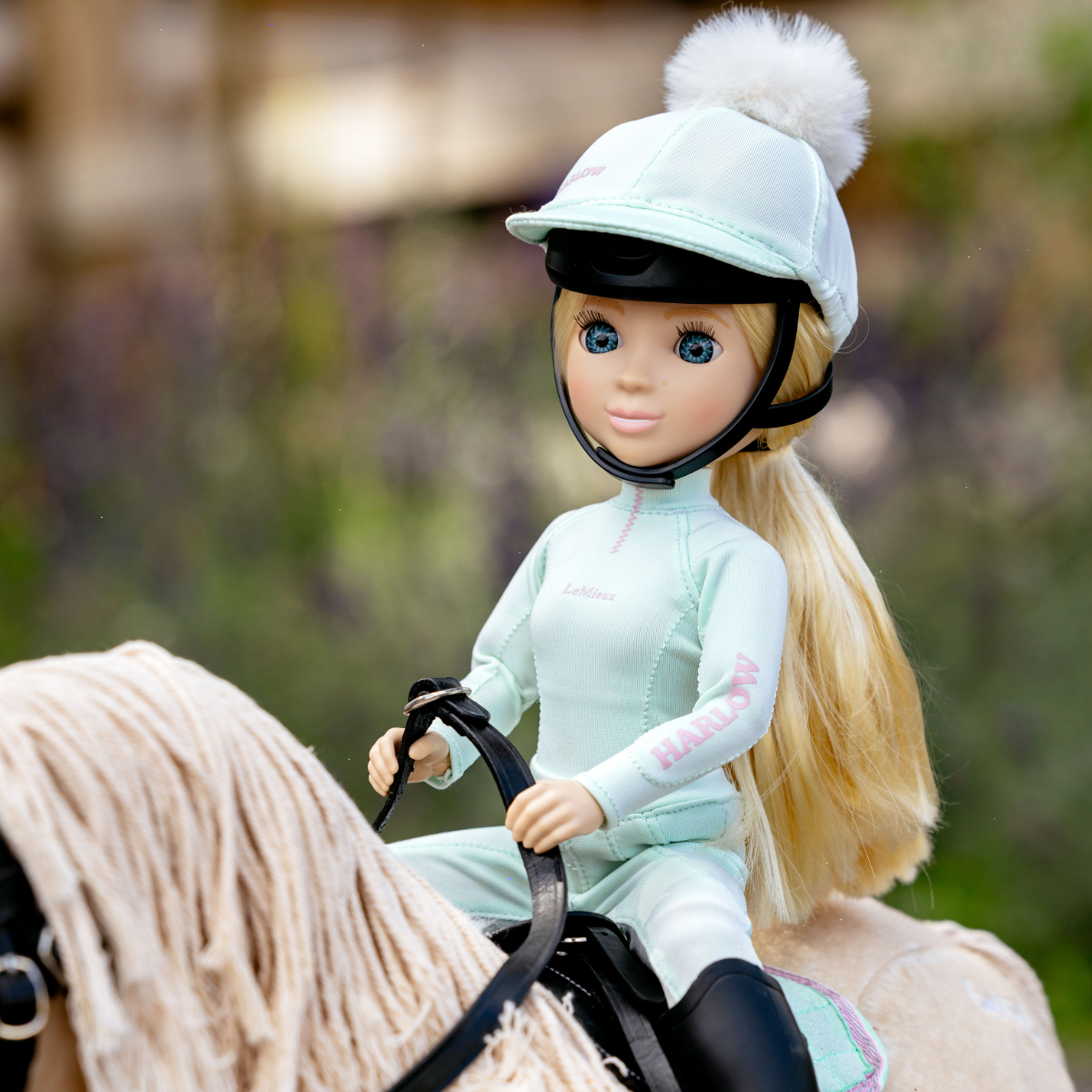LeMieux Toy Pony Rider Outfit model view in softmint