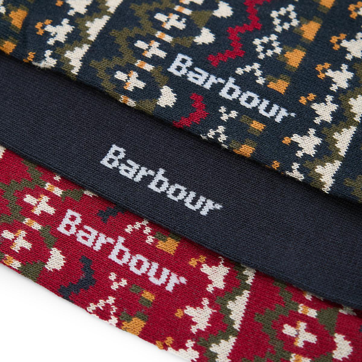 Barbour Marlow Fair Isle Sock Gift Box