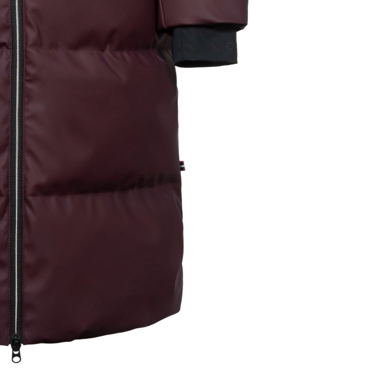 Cavallo Women's Cavaldaly Maxi Coat-Dusty Plum-Cuff View