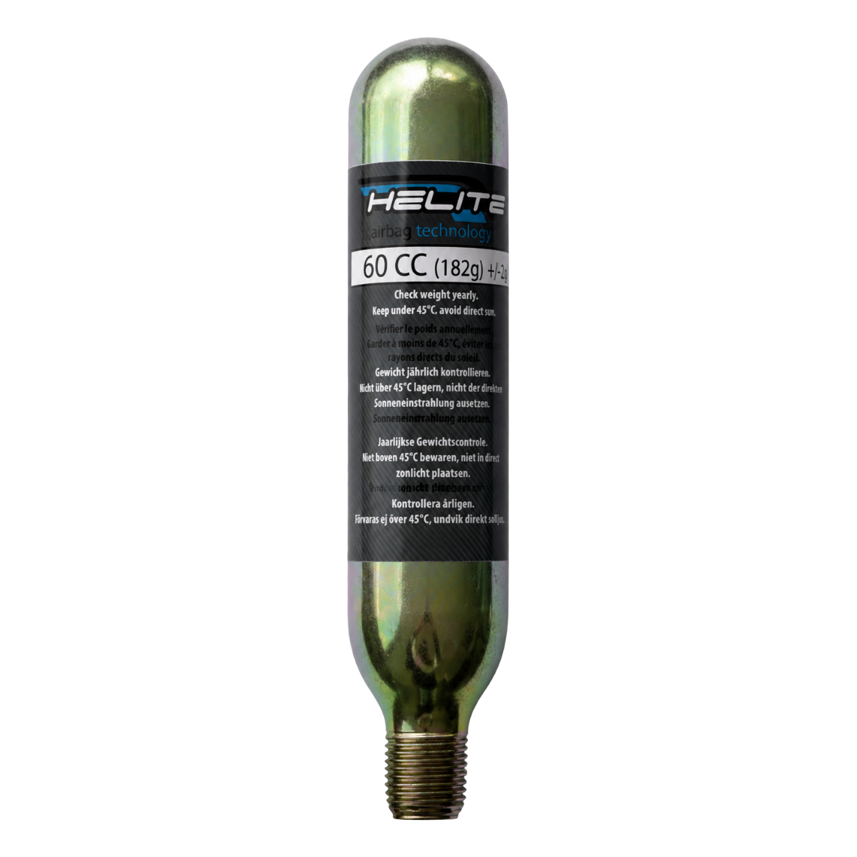 Helite Safety Vest Replacement Co2 Canisters
