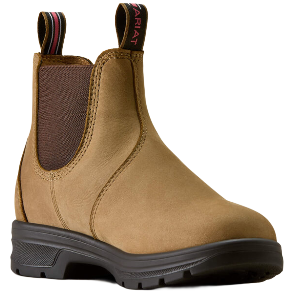Ariat Women's Cooper Chelsea Boot-natural taupe-side view
