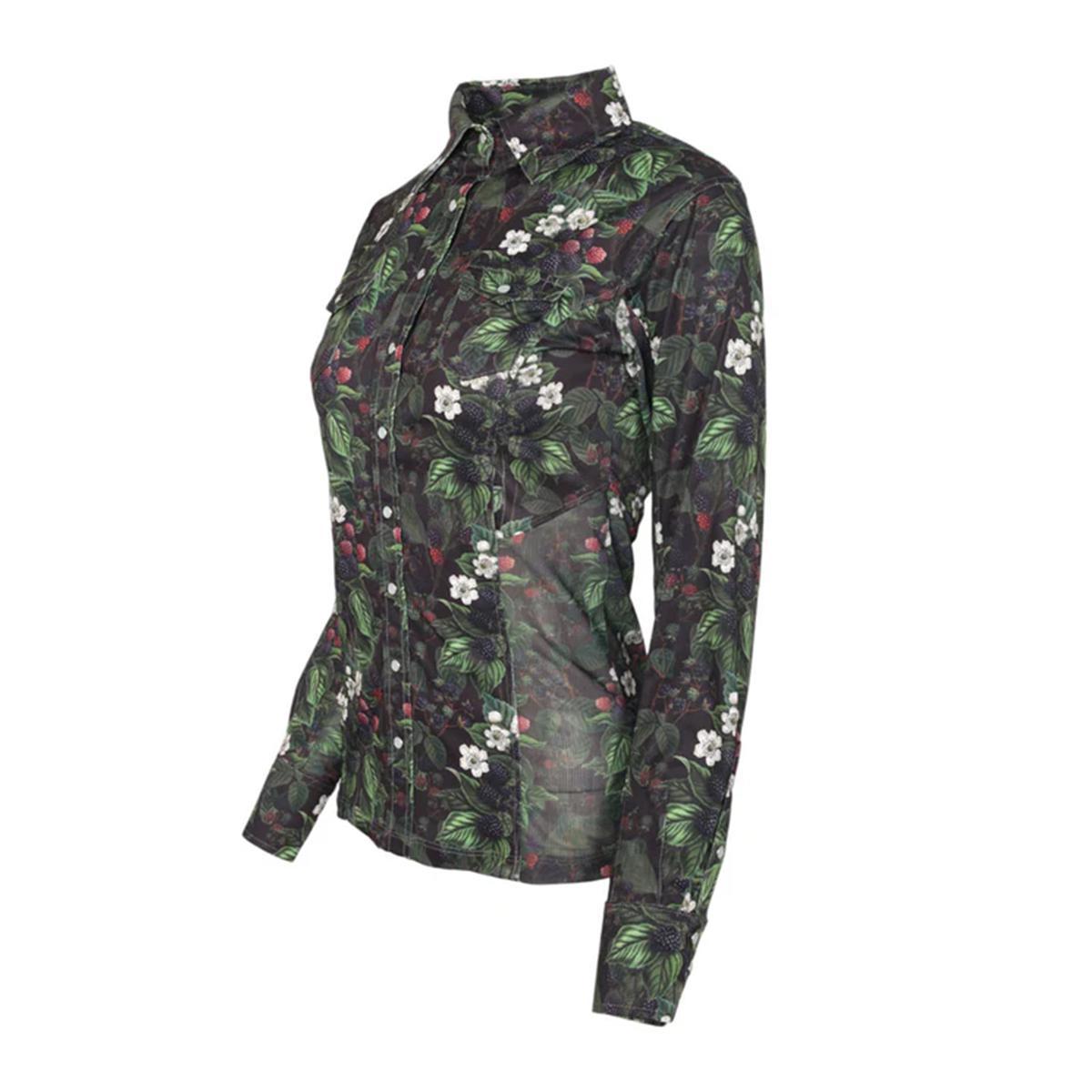 Dapplebay Women's Blackberry Daze Western Top