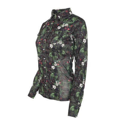 Dapplebay Women's Blackberry Daze Western Top