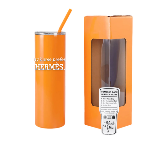 Equine & Design Skinny Tumblers - 20oz