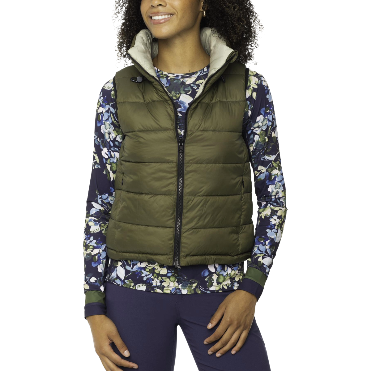 Kastel Women's Reversible Puffer Vest