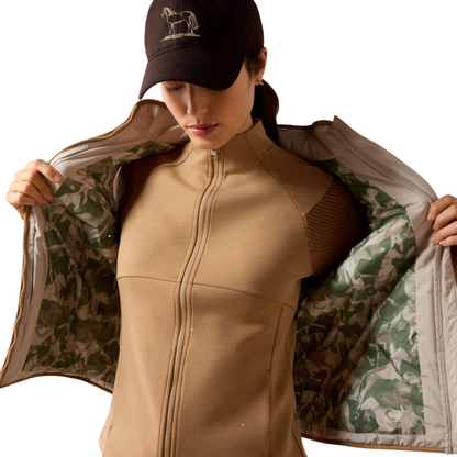 Ariat Women's Ashley 2.0 Insulated Vest model view in Chateau Grey