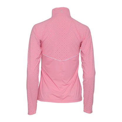 Dapplebay Women's Lady 1/4 Zip Aircut Long Sleeve Riding Top