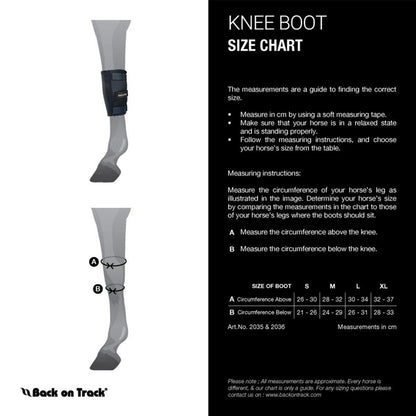 Back on Track Horse Knee Boots